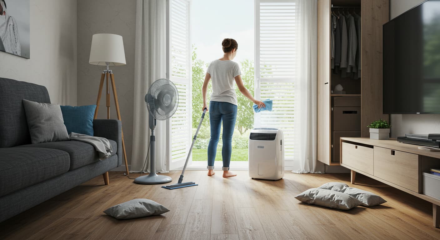 Mẹo giữ nhà khô ráo, sạch sẽ sau mưa lớn tại Ninh Bình