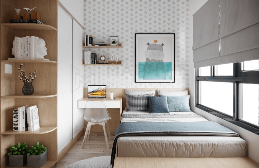 Kinh nghiệm sắp xếp đồ đạc trong phòng ngủ nhỏ, diện tích hẹp