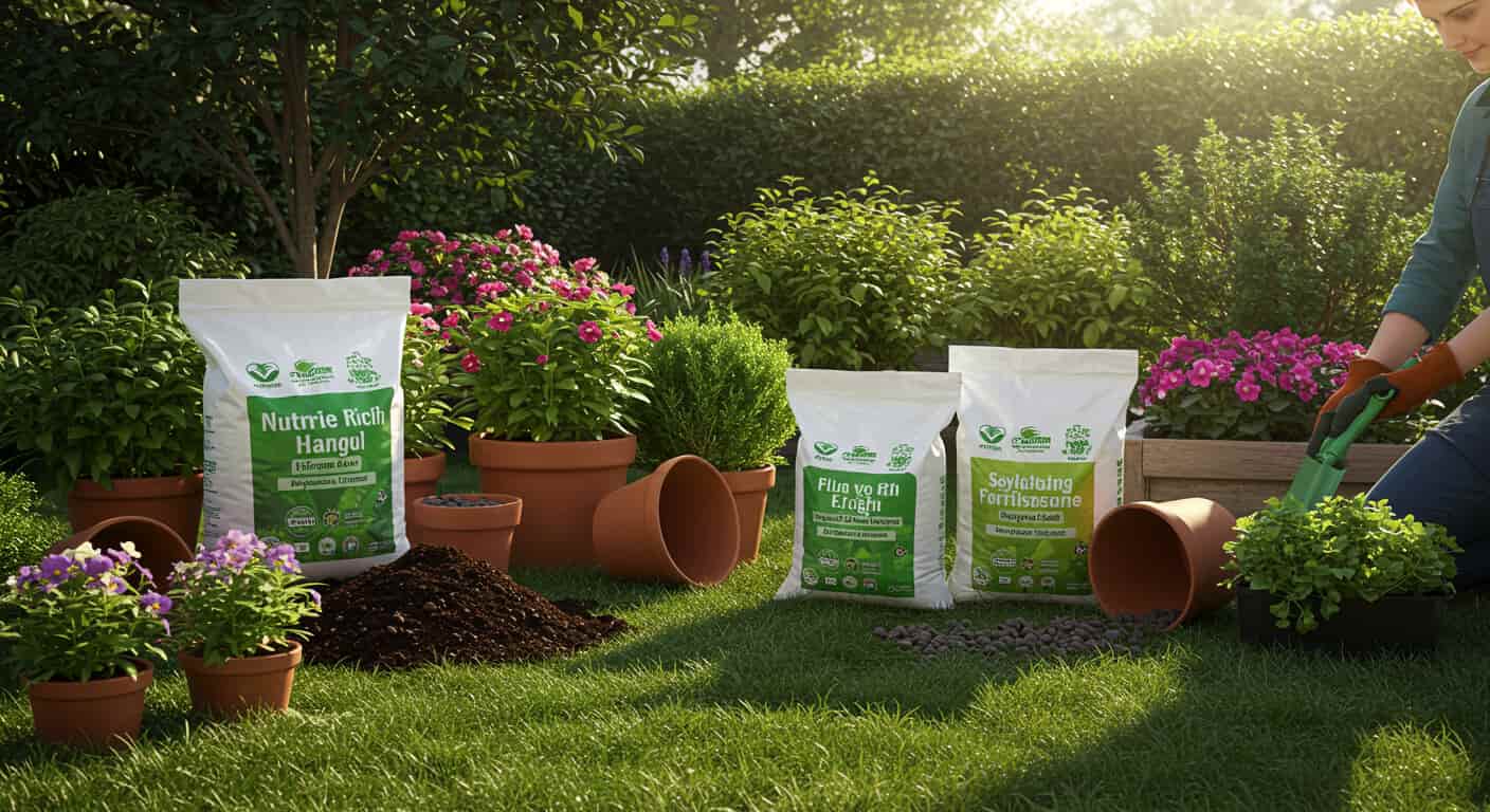 Chọn Đất Trồng và Phân Bón Phù Hợp cho Cây Sân Vườn