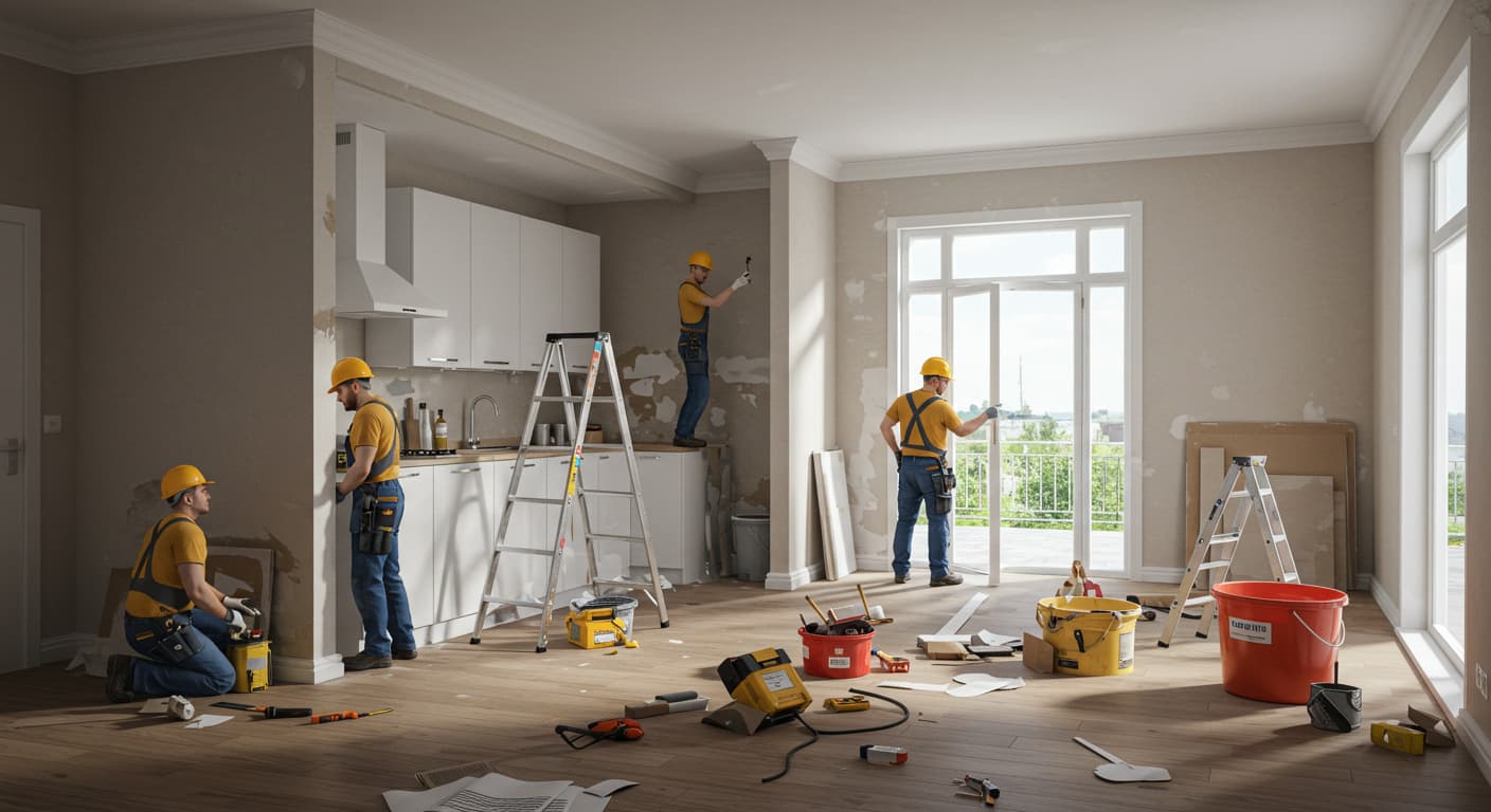 Sửa Chữa & Cải Tạo Nhà Cửa: Nâng Cao Giá Trị Bất Động Sản