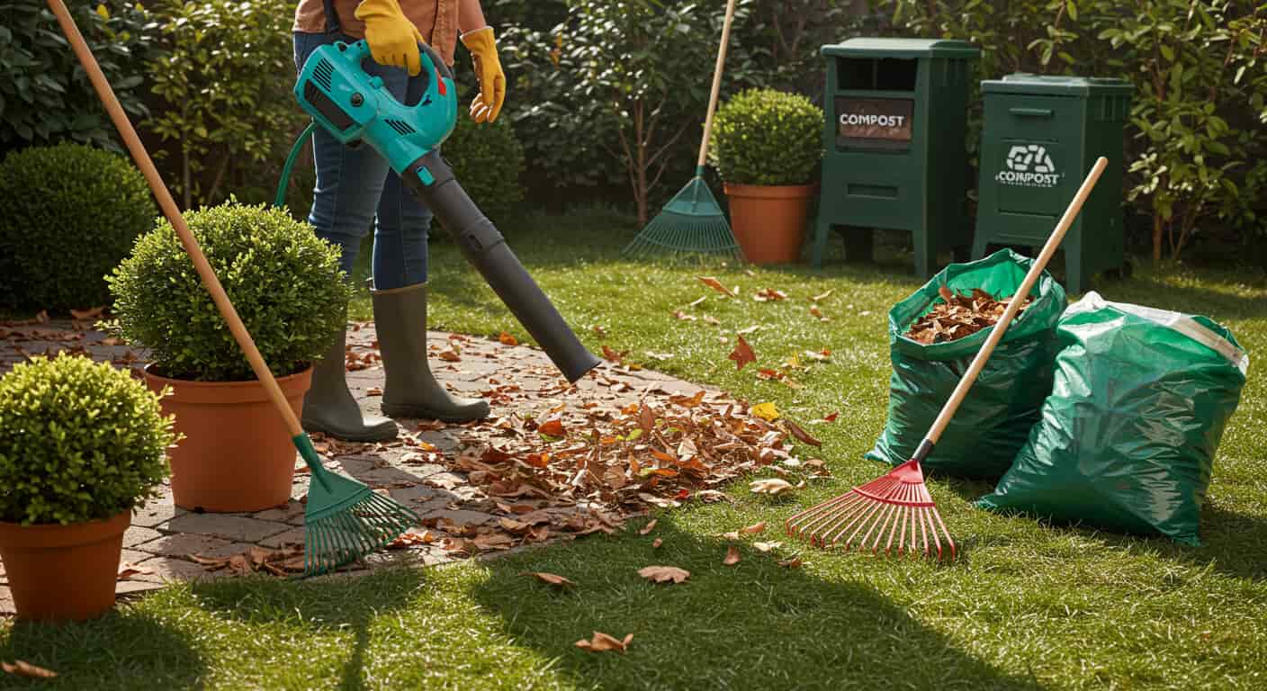 Làm sạch sân vườn dễ dàng với các mẹo nhỏ tiết kiệm sức lực
