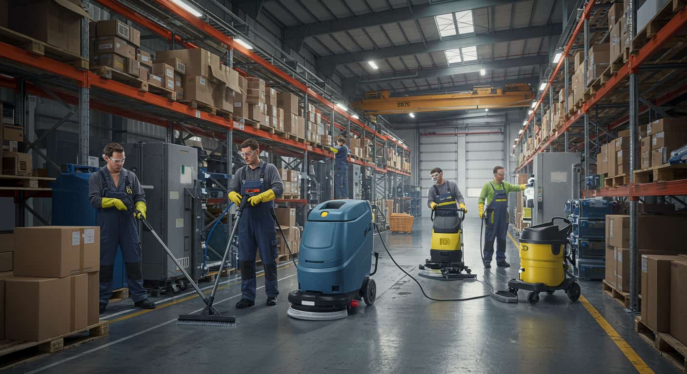 Quy trình vệ sinh công nghiệp nhà xưởng chuyên nghiệp của chúng tôi