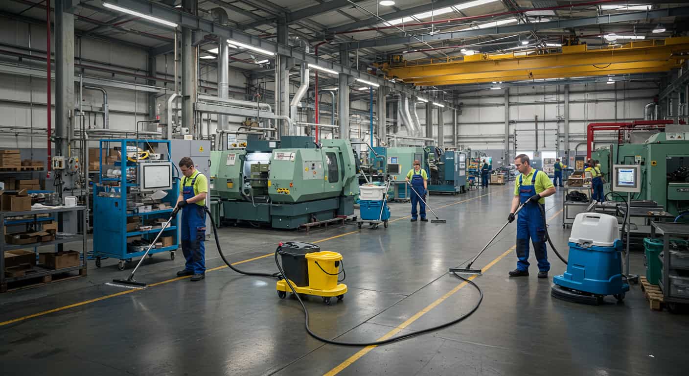 Câu hỏi thường gặp về dịch vụ vệ sinh công nghiệp nhà xưởng