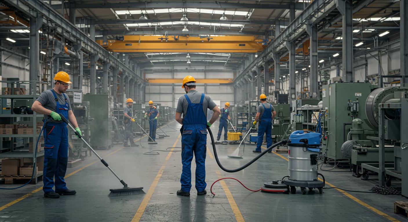 Tại sao vệ sinh công nghiệp nhà xưởng lại quan trọng ?