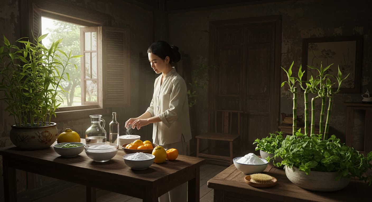 Khử mùi hôi nhà cũ bằng nguyên liệu tự nhiên dễ kiếm
