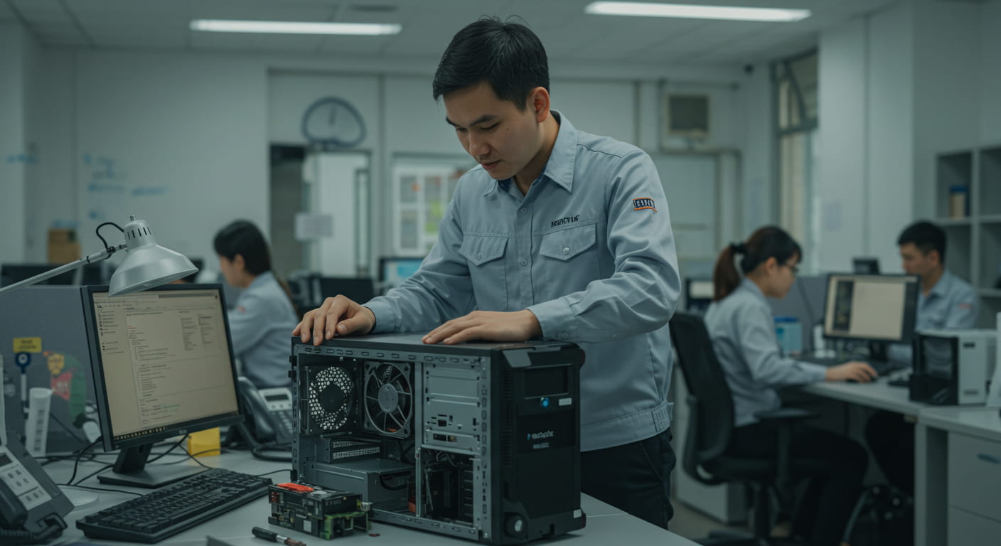 Xử lý sự cố và bảo trì máy tính văn phòng