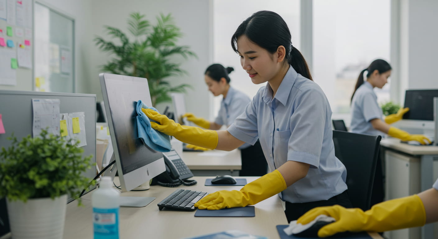 Hướng dẫn cách vệ sinh máy tính văn phòng đơn giản, sạch bong, đúng cách