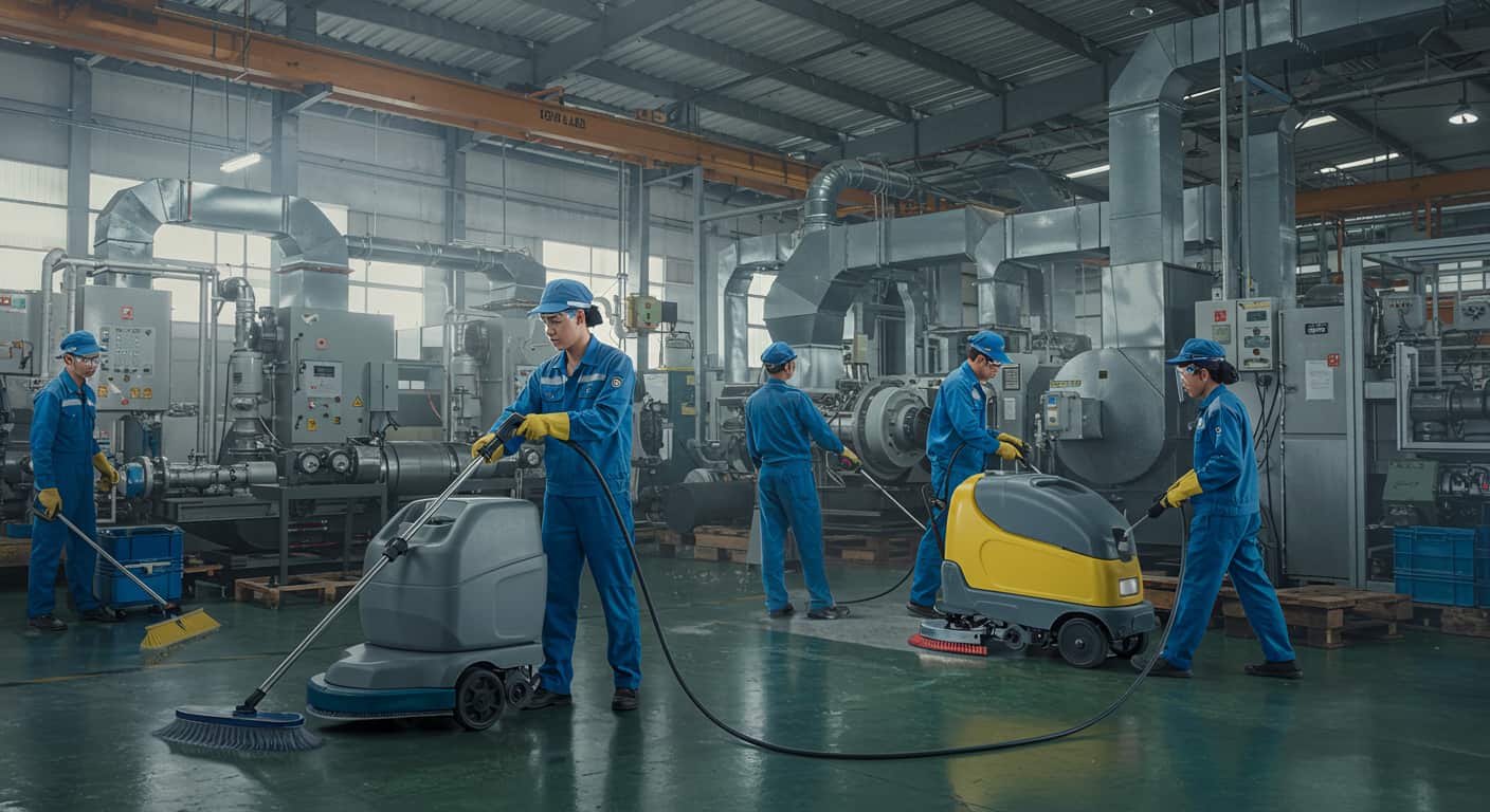 Quy trình vệ sinh công nghiệp định kỳ chuyên nghiệp của Dọn nhà Ninh Bình