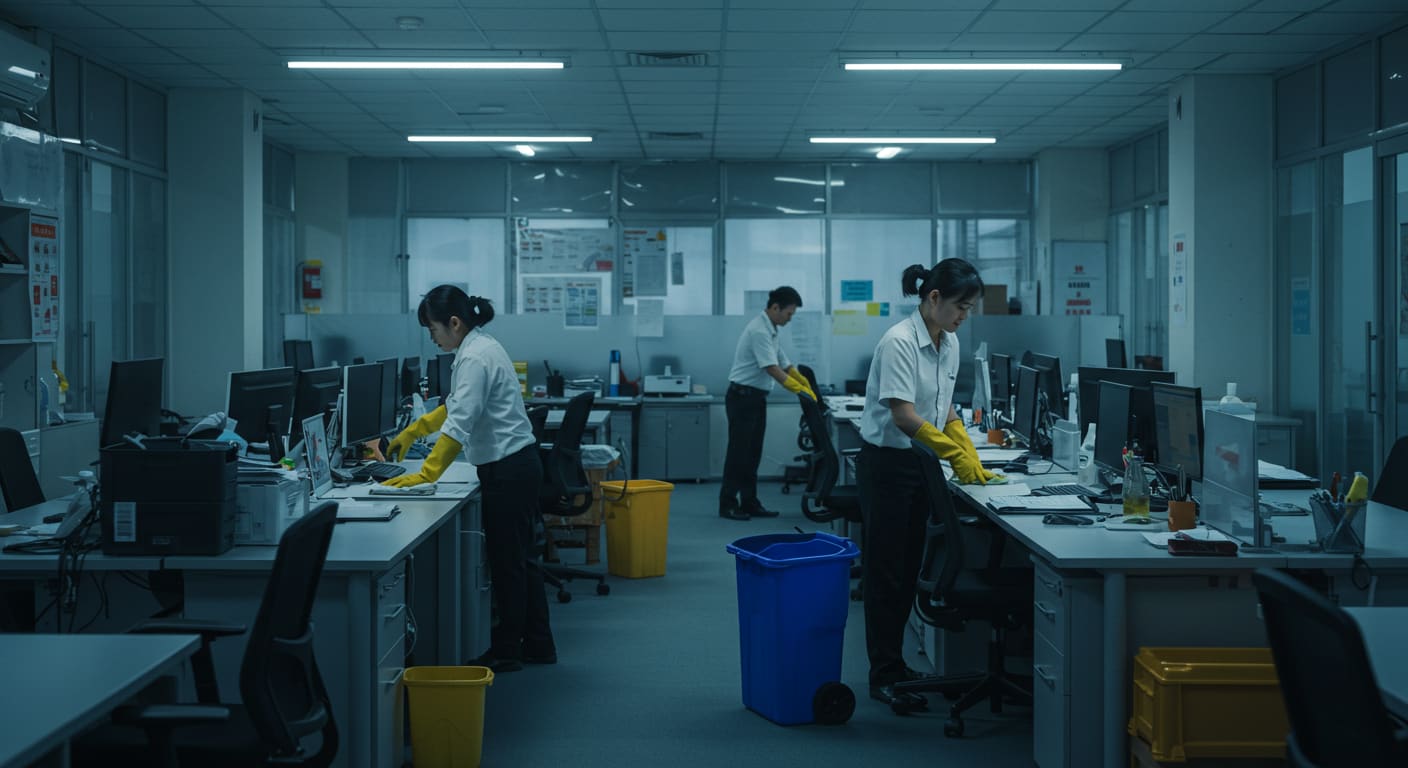 Tại sao cần vệ sinh văn phòng sau giờ làm?