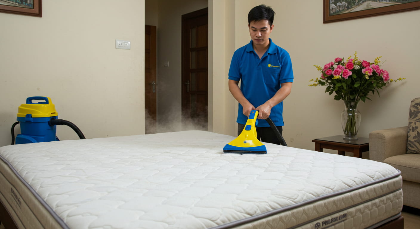 Cam kết chất lượng dịch vụ giặt đệm tại nhà