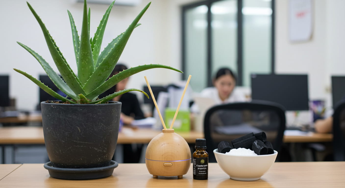 Mẹo khử mùi văn phòng bằng phương pháp tự nhiên