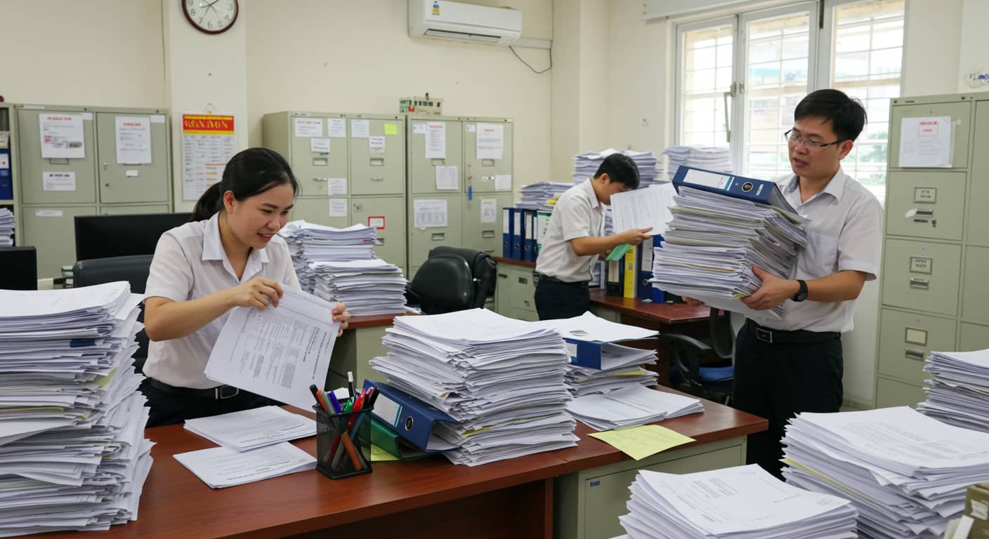 Những sai lầm cần tránh khi sắp xếp giấy tờ văn phòng