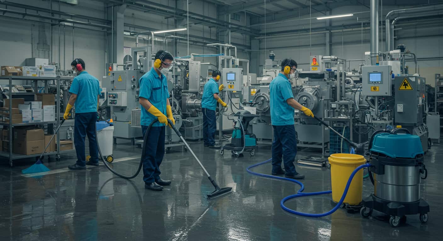 Tiêu chuẩn vệ sinh công nghiệp và quy định an toàn